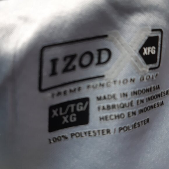 IZOD Silky Silver Golfing Vest Size XL NEW - Picture 10 of 10